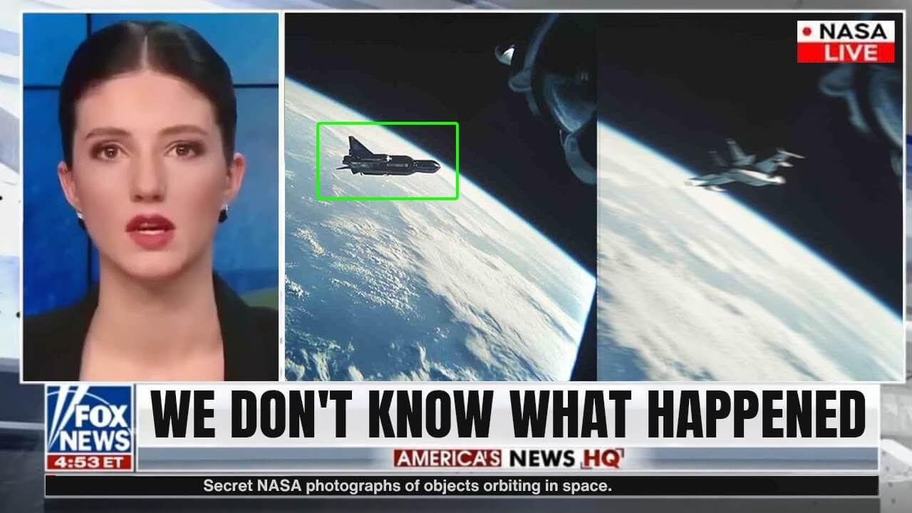 SR-71 Blackbird flying near edge of atmosphere