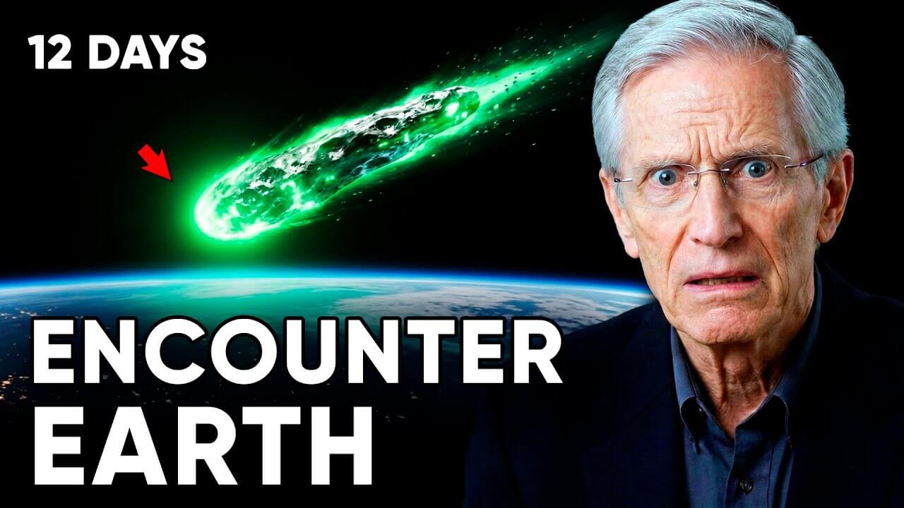 3I/ATLAS comet tail suddenly shifting direction in deep space