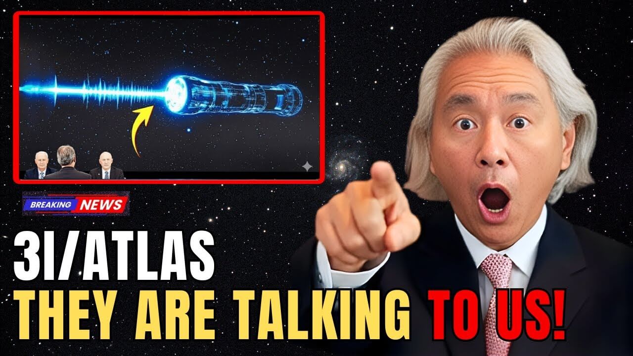 NASA decodes new message from 3I/ATLAS as Michio Kaku reacts