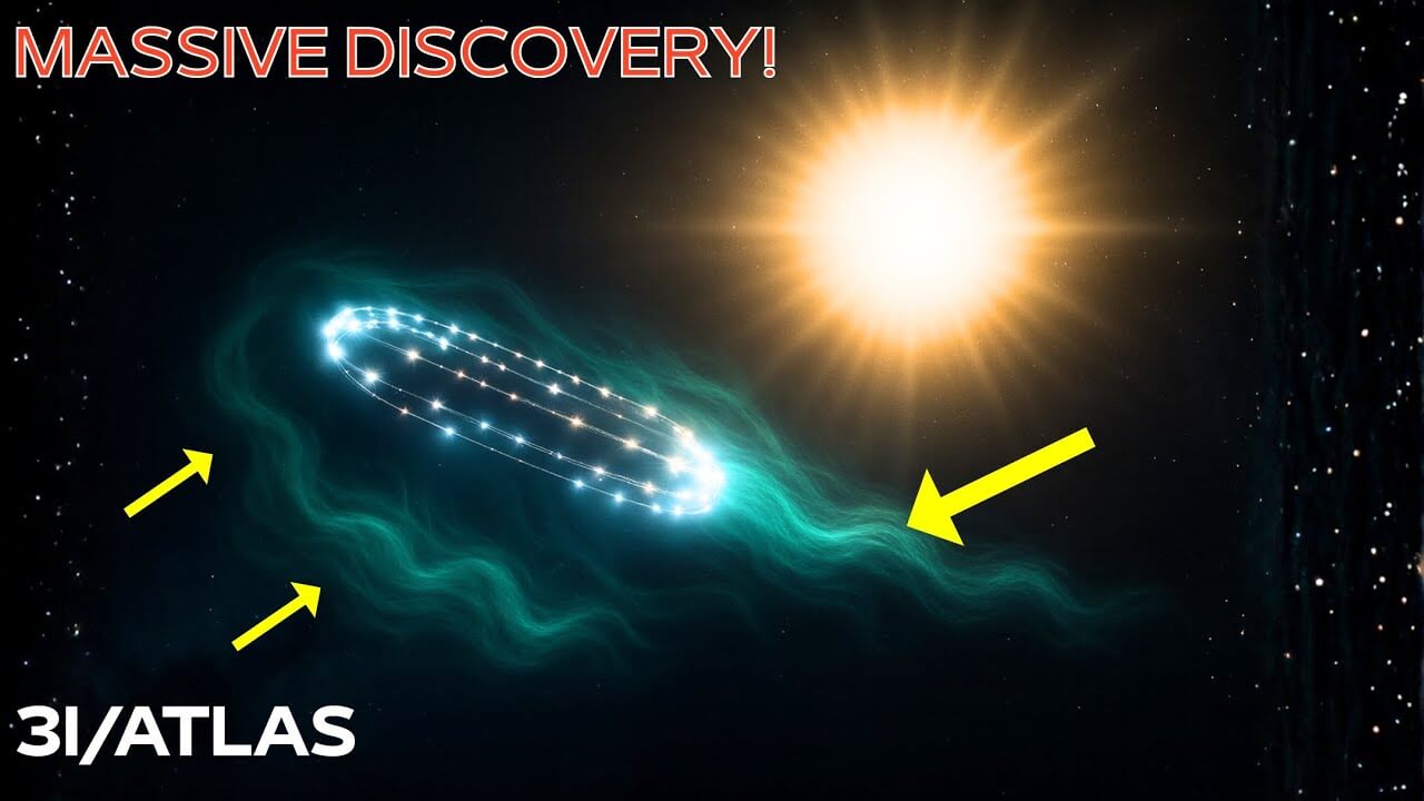 3I/ATLAS interstellar comet showing high levels of methanol, a prebiotic molecule, in space