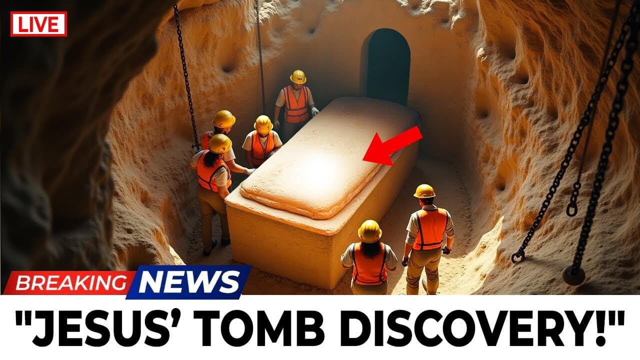 jesus tomb opened revealing ancient findings