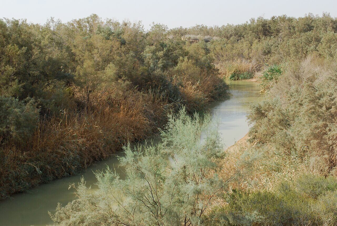 The Jordan River. 