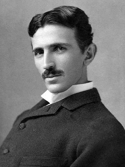 Nikola Tesla, 1890. 