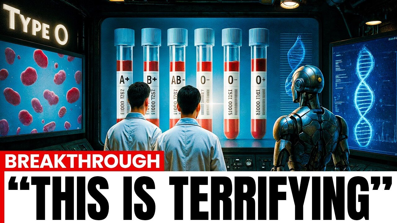 AI analysis revealing hidden patterns in blood type O genetics