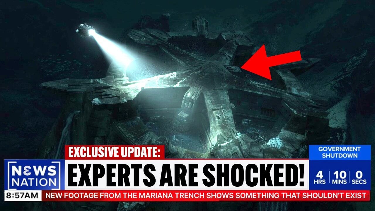 unexplained moving organism captured at challenger deep mariana trench