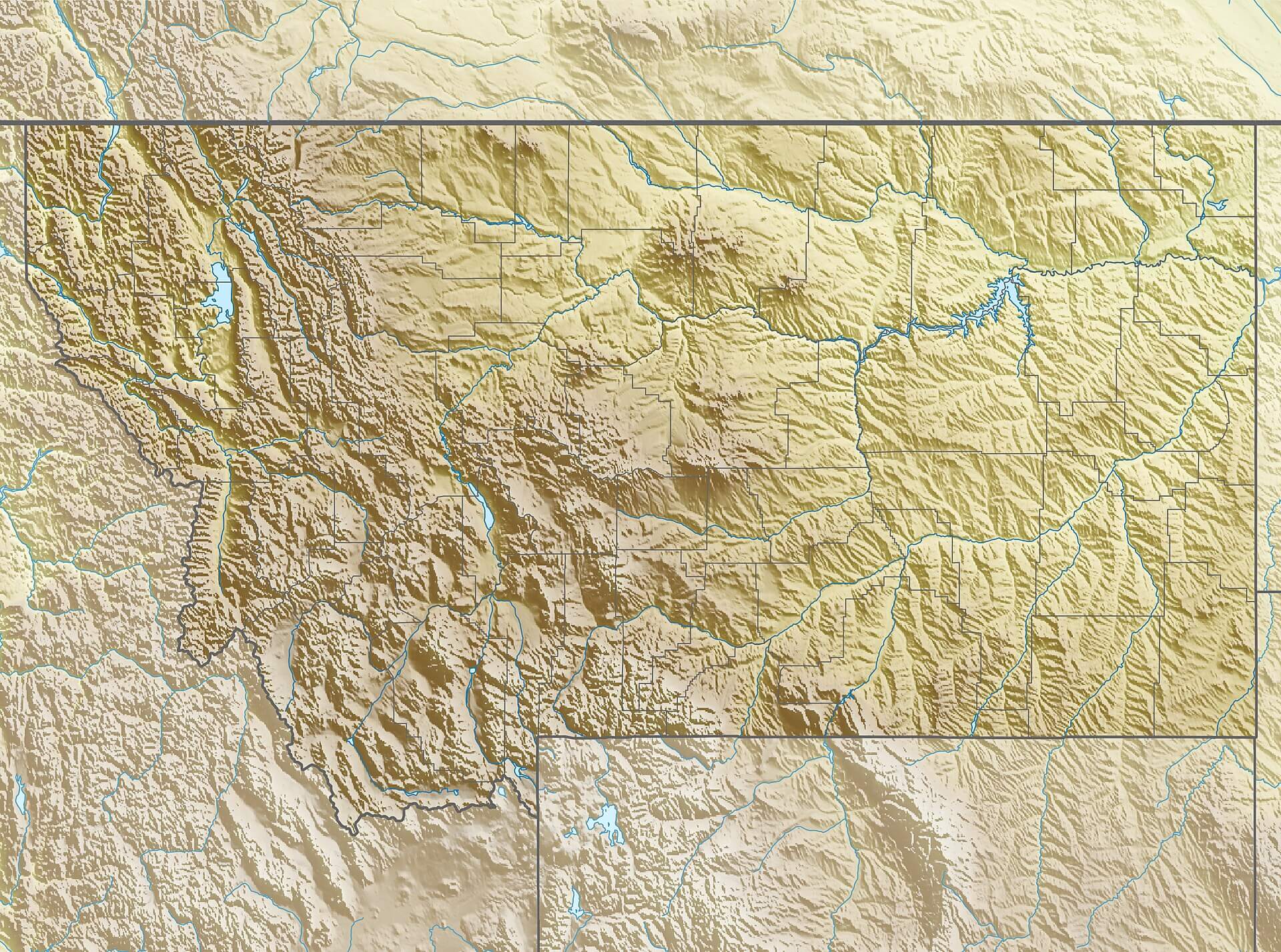 Anzick site shown within Montana