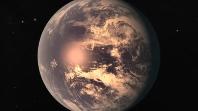 Artist's impression of a TRAPPIST-1 planet