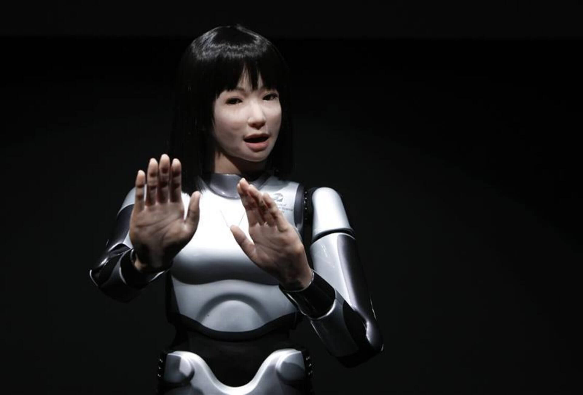 Japanese female humanoid robot